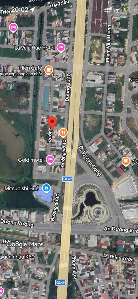 Bán đất 102m2 mặt tiền 5,5m tại khu quy hoạch Đông Nam Thủy An, Huế, cơ hội đầu tư sinh lời