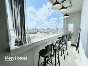 Căn hộ 1 phòng ngủ ban công, full nội thất cao cấp tại Tân Bình