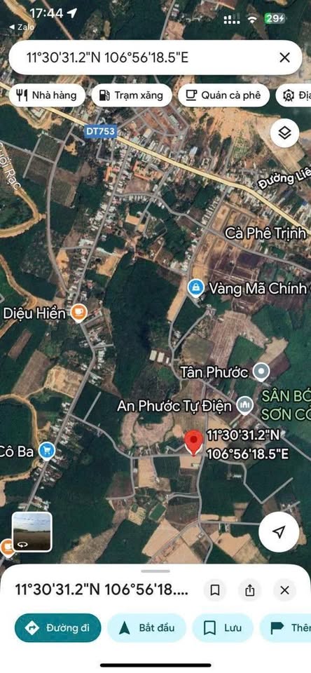 Bán đất nền trục đường 29m, gần đường 753, giá hời