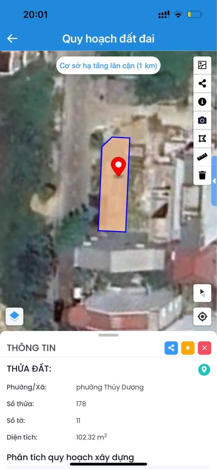 Đất xinh xinh, ngang 5.5m, đường rộng thoáng, giá yêu thương