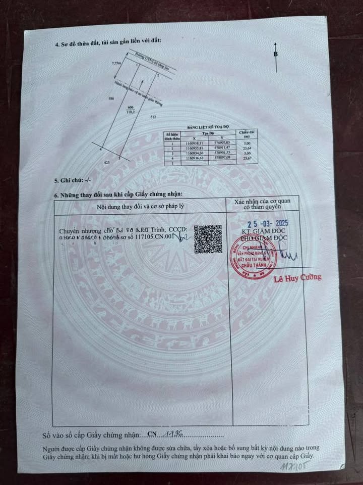 Bán đất nền 120m2 thổ cư sổ hồng riêng tại xã Tầm Vu, Châu Thành, Long An