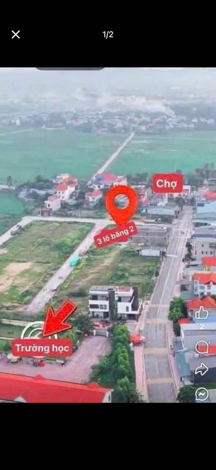 Cam Lâm - Chợ Cam Lâm - Đất 100m² giá 1.6 tỷ, rẻ nhất thị trường