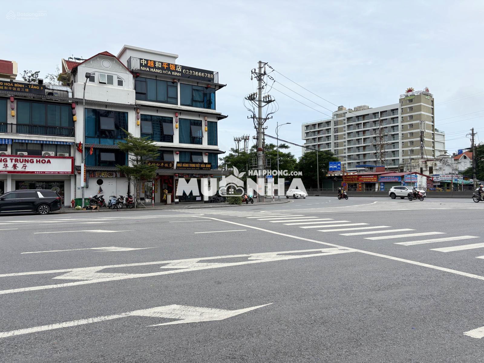 Bán nhà 5 tầng mặt đường Nguyễn Bỉnh Khiêm, Ngô Quyền, Hải Phòng - 90m2, Hướng Đông Nam