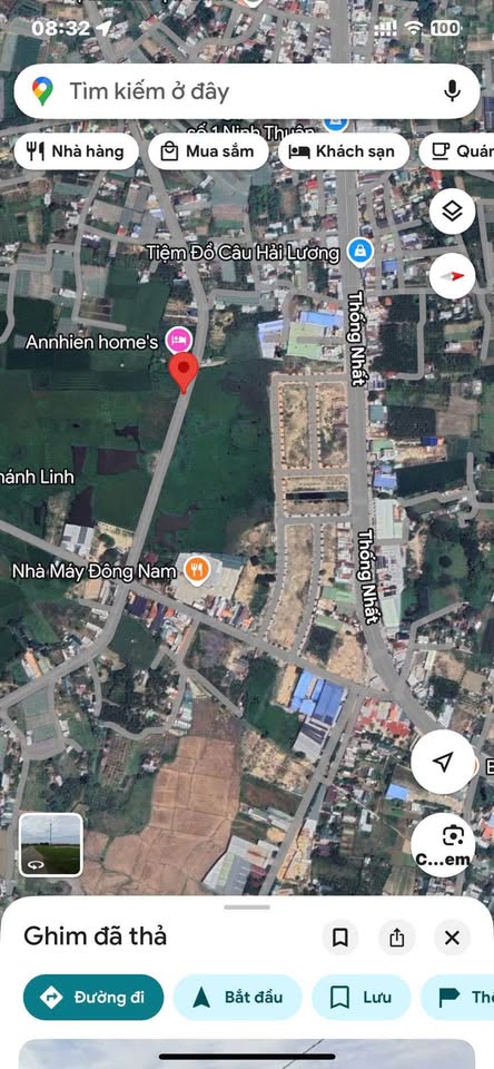 Bán đất thổ cư mặt tiền Mương Nhật, Phan Rang 300m2, sổ hồng sẵn