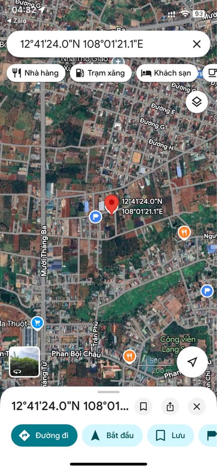 Bán đất hẻm Nguyễn Tri Phương Nối Dài, Buôn Ma Thuột, 8mx25m, 3,5 tỷ