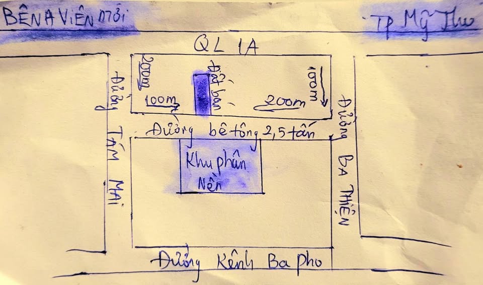 Cơ hội sở hữu ngay 100m2 đất tiềm năng tại phường Trung An, Mỹ Tho, Tỉnh Tiền Giang