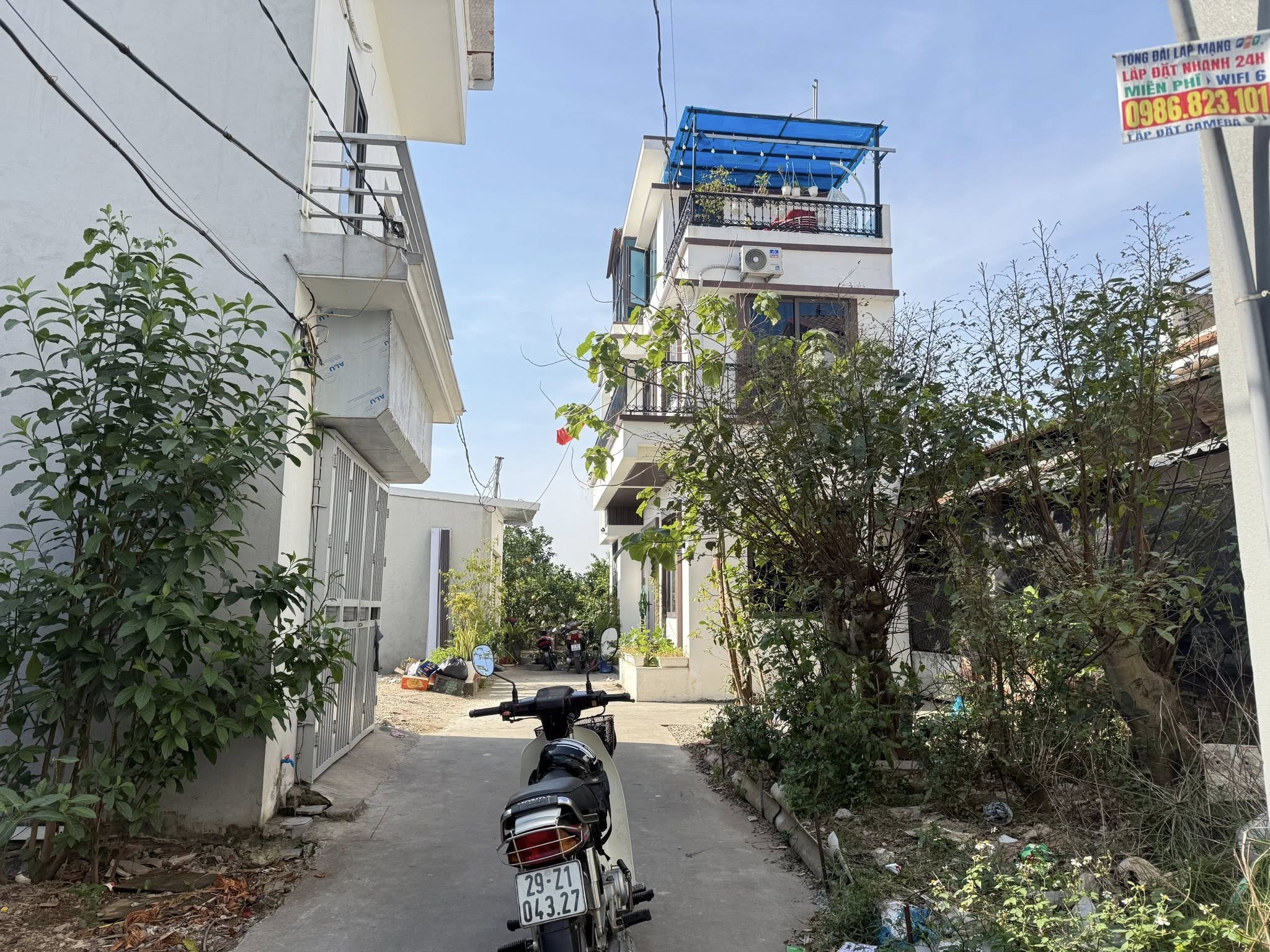 Bán đất Mê Linh 50.4m2, mặt tiền 4.58m, gần khu công nghiệp Quang Minh, giá nhỉnh 2 tỷ