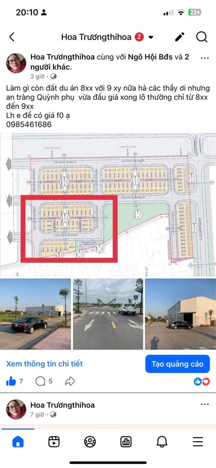 Đất nền An Tràng, Quỳnh Phụ cơ hội cuối cho nhà đầu tư thông thái