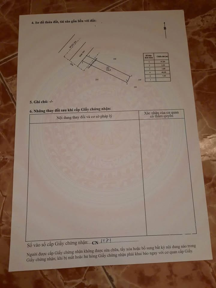 Siêu phẩm đất thổ cư full 100% với kích thước đẹp như tranh vẽ