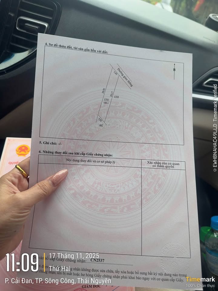 Đất vàng Bách Quang, Thái Nguyên 145m2, mặt tiền rộng, nở hậu, giá hơn 700 triệu