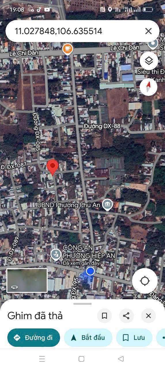 Đất Thủ Dầu Một, 4,5mx16m, 1 tỷ 790 triệu, chủ nhà bán gấp