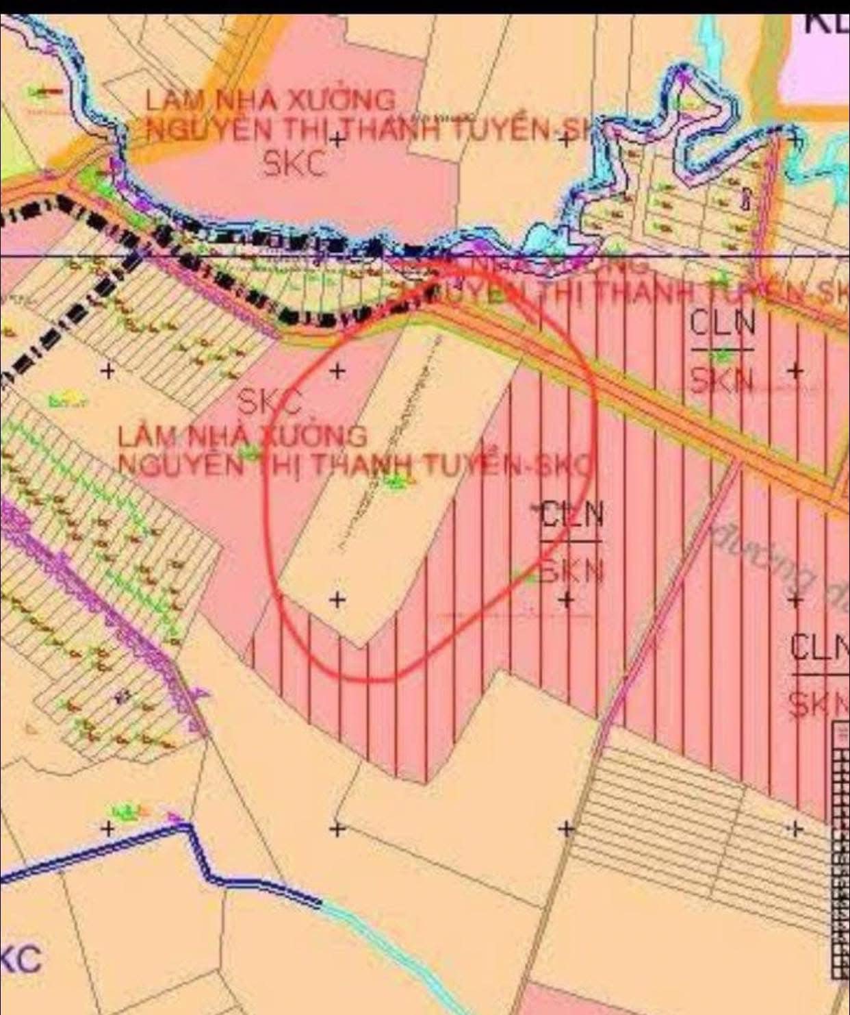 Bán mảnh đất 3ha mặt tiền đường nhựa liên xã, giáp cụm công nghiệp Tân Hưng