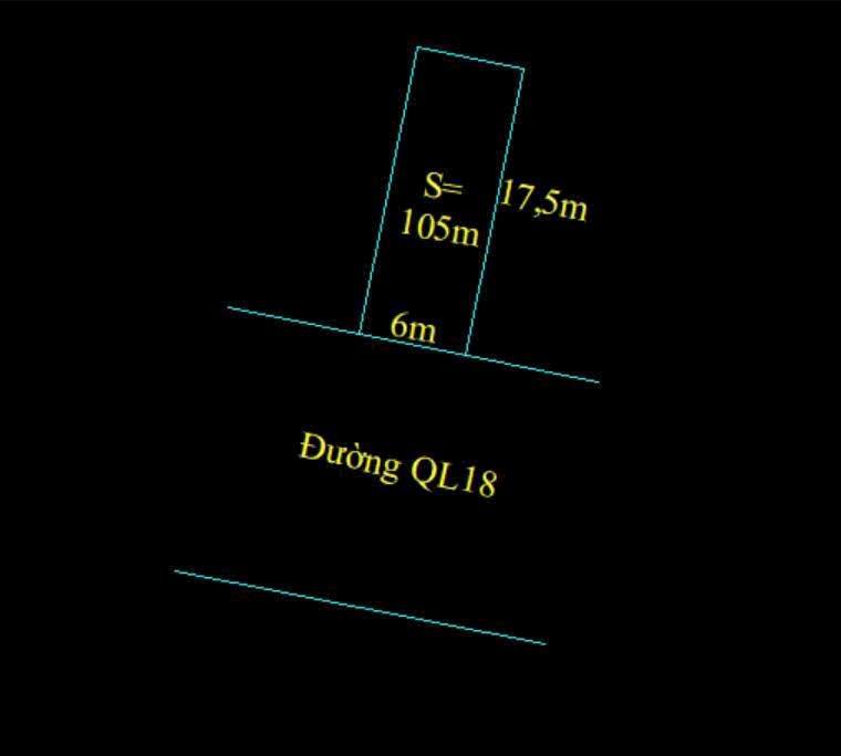 Đất mặt đường quốc lộ 18 cũ, phường Minh Thành, thị xã Quảng Yên 1 tỷ