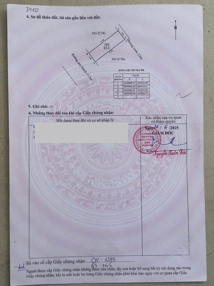 Nhà 2 tầng mặt tiền 5m, 3 phòng ngủ, 85m2 Huế, an cư hay đầu tư đều cháy