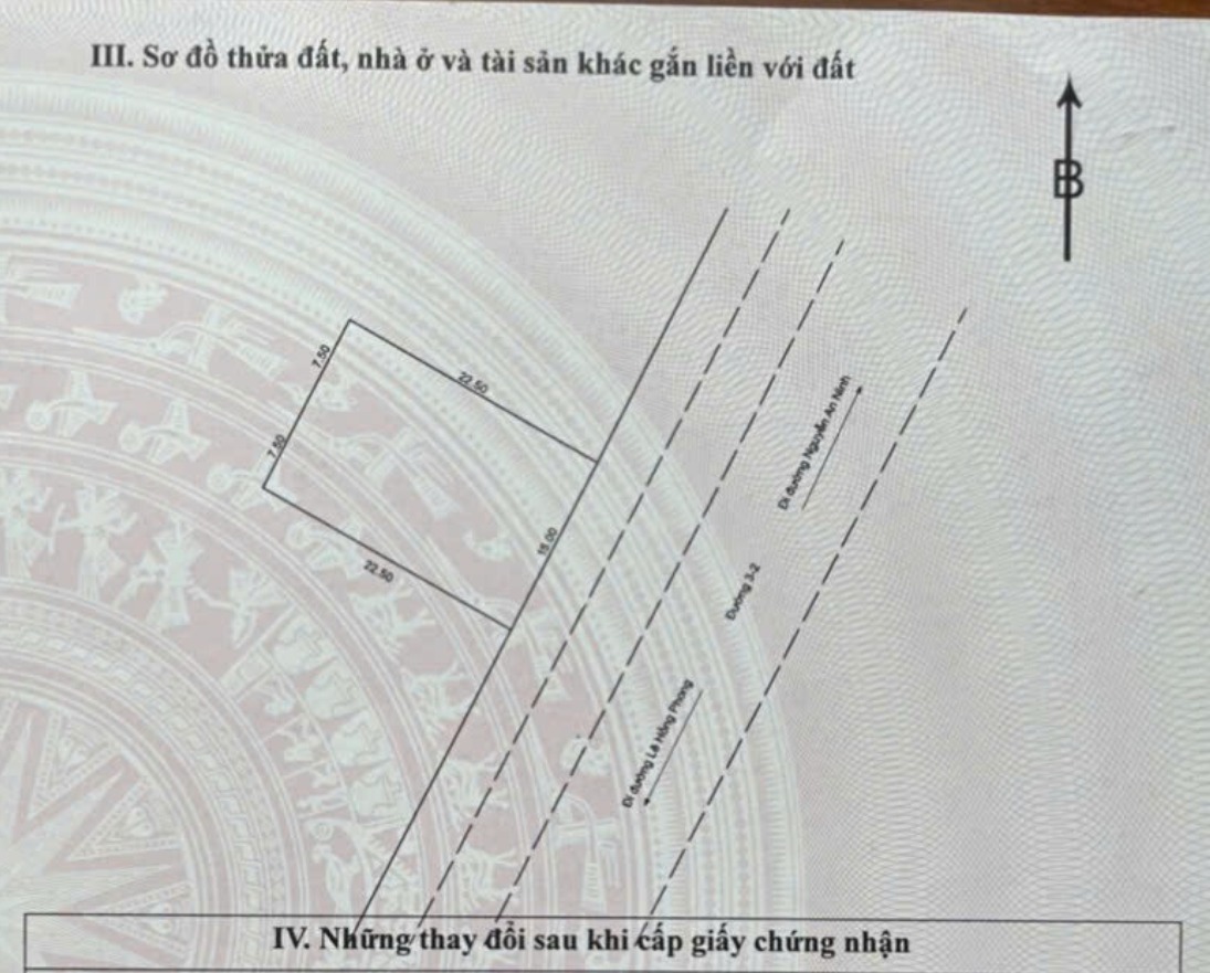 Đất vàng mặt tiền 3/2 Vũng Tàu 337,5m² vuông vắn, gần biển, sẵn sàng xây dựng ước mơ