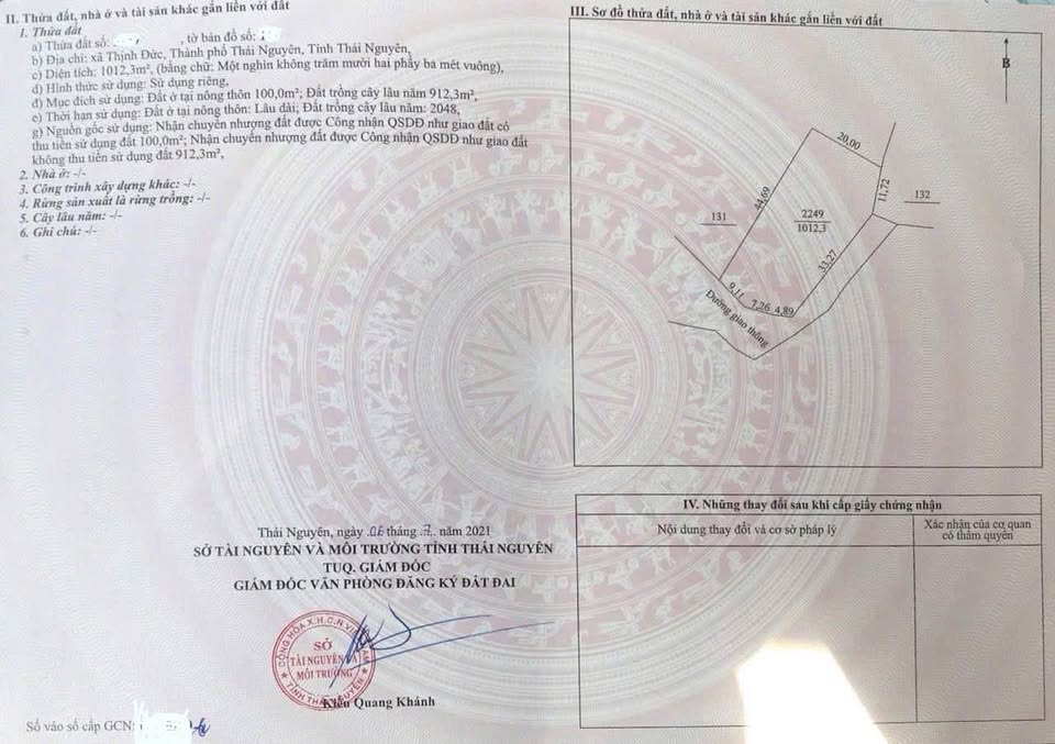 Đất vườn xanh mát, mặt tiền rộng toang hoác - đón đầu quy hoạch Tân Cương