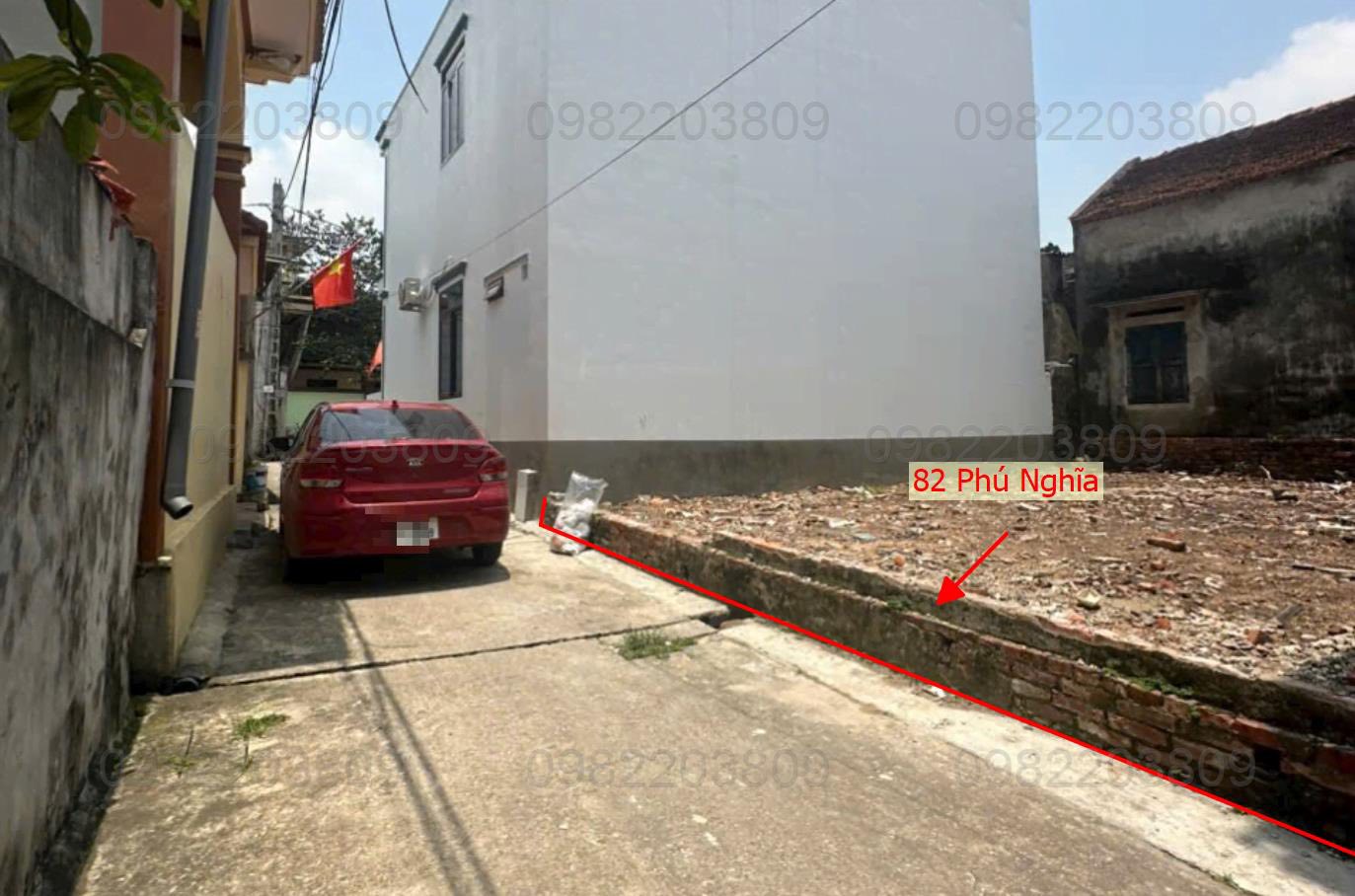 Đất vàng Phú Nghĩa – 82m² vuông vắn, ô tô tới tận nơi, giá dưới 3 tỷ