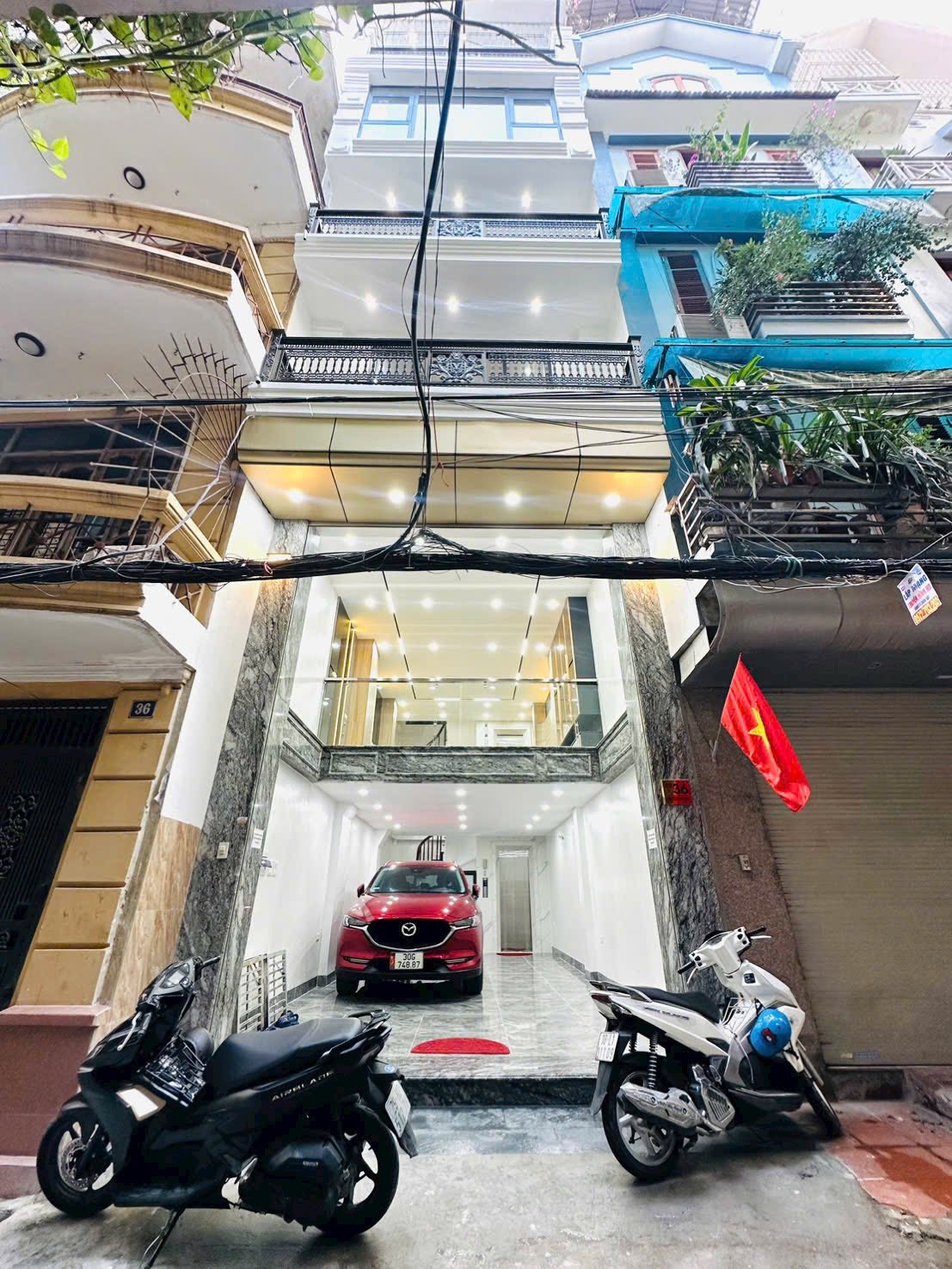 Nhà 7 tầng thang máy, ô tô tránh, kinh doanh, trung tâm quận Hoàng Mai