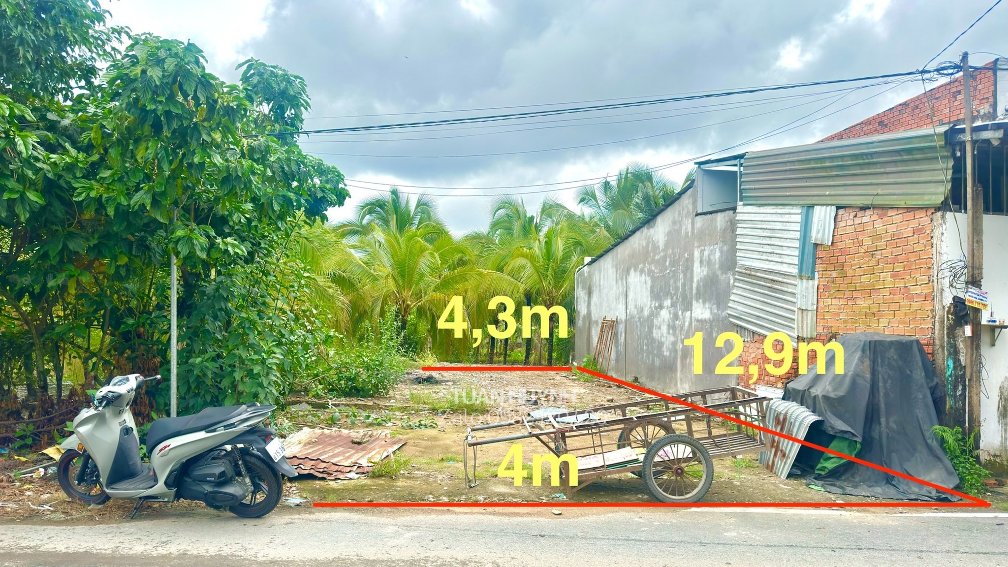 Đất nở hậu sát chợ Trương Vĩnh Nguyên, kinh doanh đỉnh