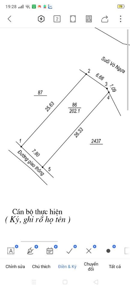 Đất xịn 200m2, mặt tiền 7,8m, gần chợ Vó Ngựa