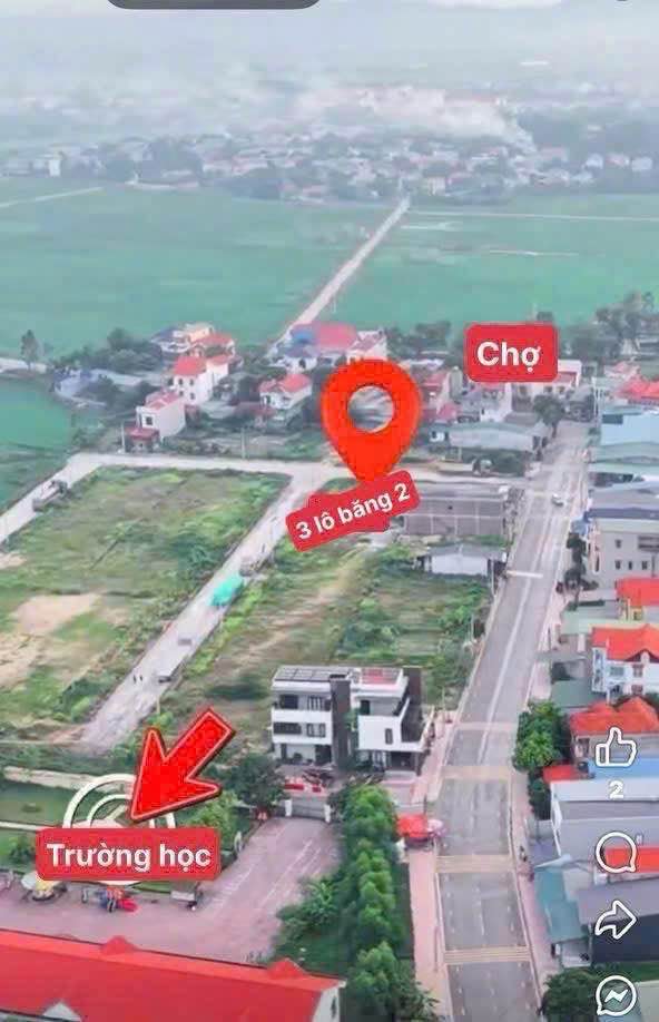 Đất Vĩnh Phúc 3 lô đẹp như mơ, giá hời cho nhà đầu tư
