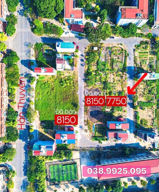 Cơ hội sở hữu lô đất duy nhất tại Làn 3 Hàn Thuyên, Huyện Lương Tài, Tỉnh Bắc Ninh