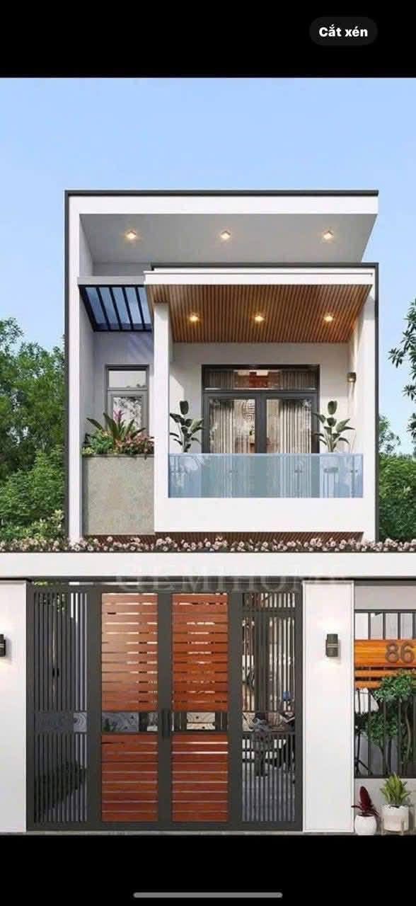 Nhà Bình Hòa sân đậu 2 xe, cạnh công viên, giá yêu thương