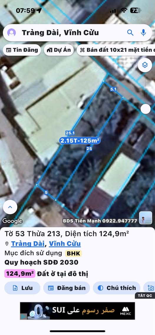 Bán đất sổ riêng hẻm Hoa Phượng Đỏ, Biên Hòa, Đồng Nai