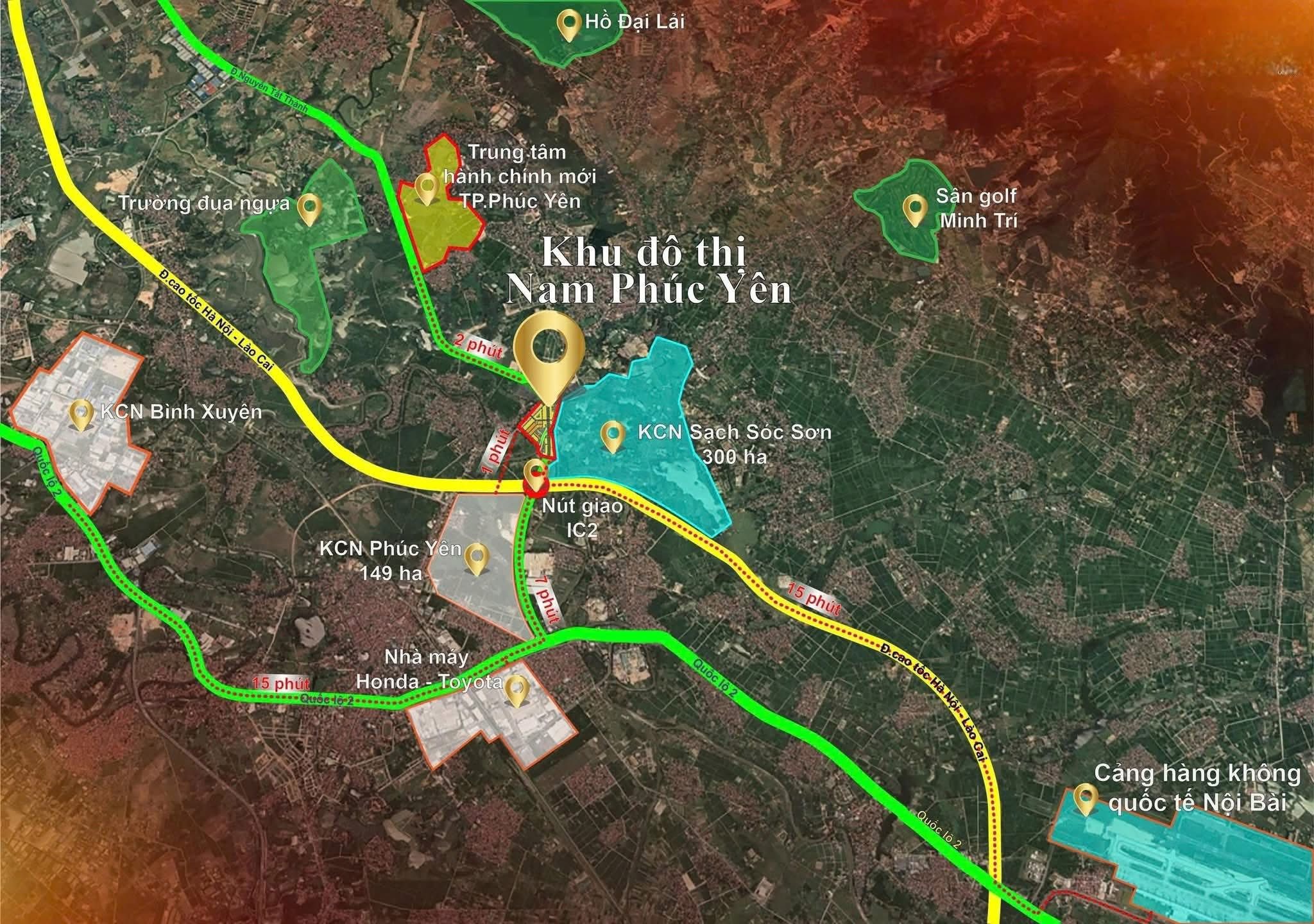 Cơ hội sở hữu ngay lô đất "vượng khí" tại Khu đô thị Nam Phúc Yên, Vĩnh Phúc
