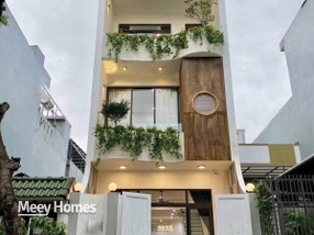 Biệt thự mini 60m2, ngang 4m, 2 mặt hẻm xe hơi thông thoáng, Bình Dương