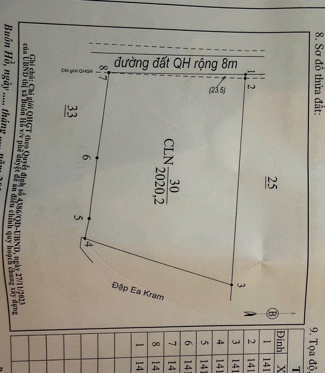 Đất nông nghiệp view hồ cực đẹp 2 sào bám mặt đường 38m, giá hời