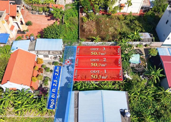 Bán 3 lô đất vàng trung tâm Hoa Động, Thủy Nguyên ô tô vào tận nơi