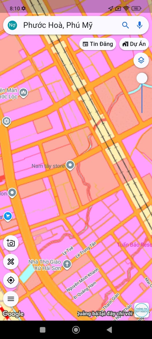 Mảnh đất vàng Phước Hòa, 5x12m, mặt tiền đường nhựa 40m