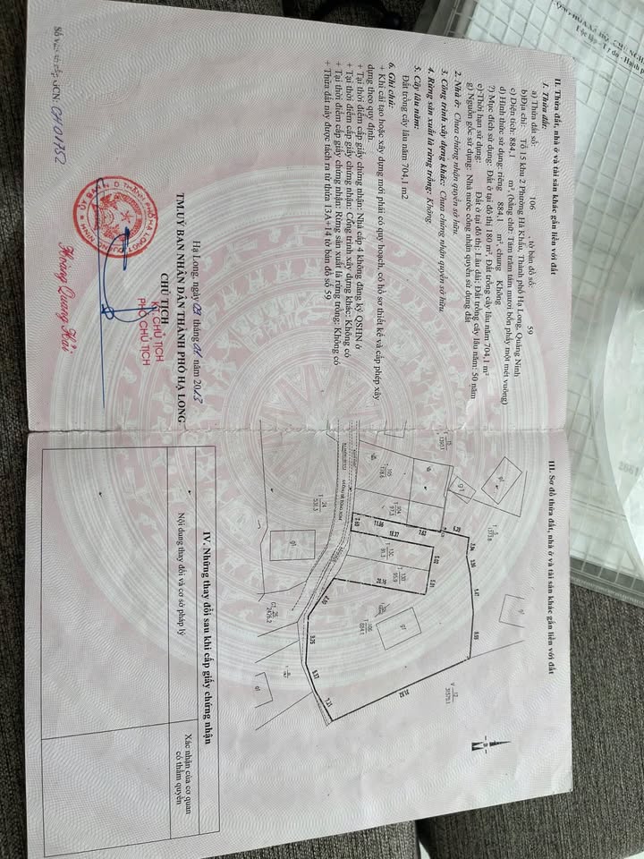 Bán đất 884m2 tại phường Hà Khẩu, thành phố Hạ Long