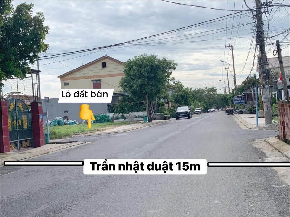 Bán lô đất trung tâm mặt đường đường Trần Nhật Duật, phường Đồng Hới