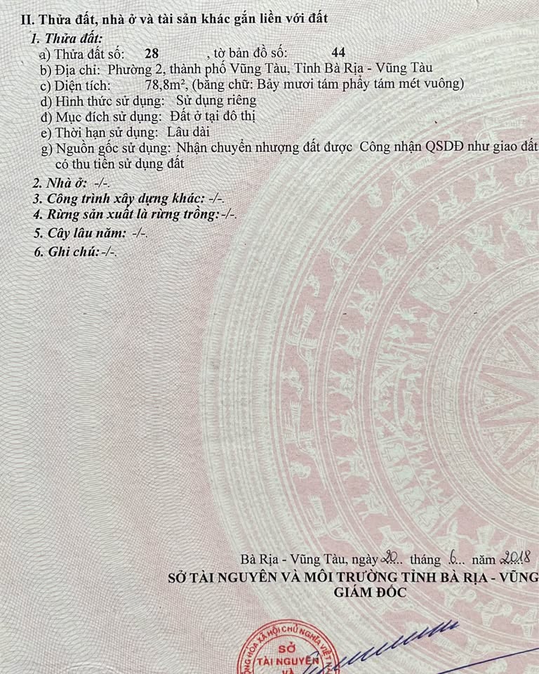 Mảnh đất vàng trung tâm Vũng Tàu - Nơi an cư lý tưởng