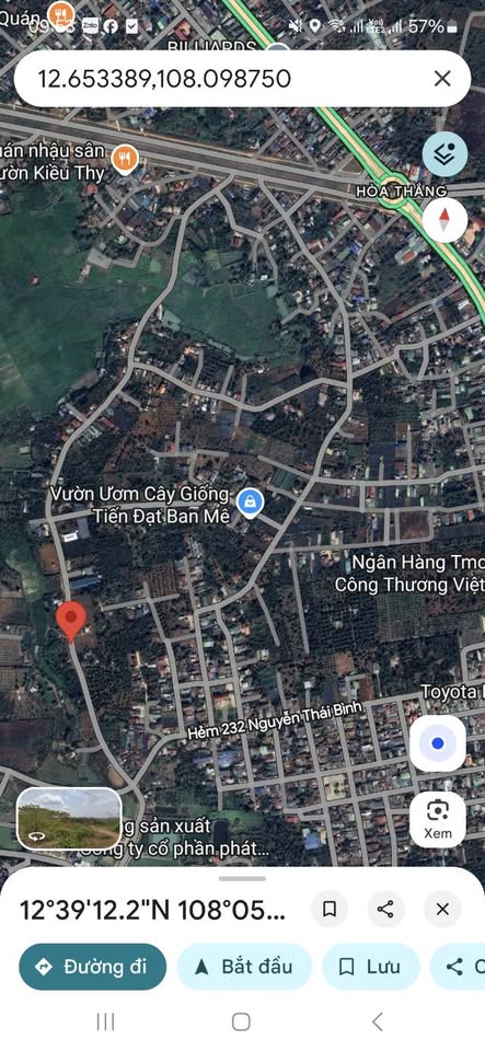 Đất Hòa Thắng, hẻm thông Võ Nguyên Giáp an cư lạc nghiệp