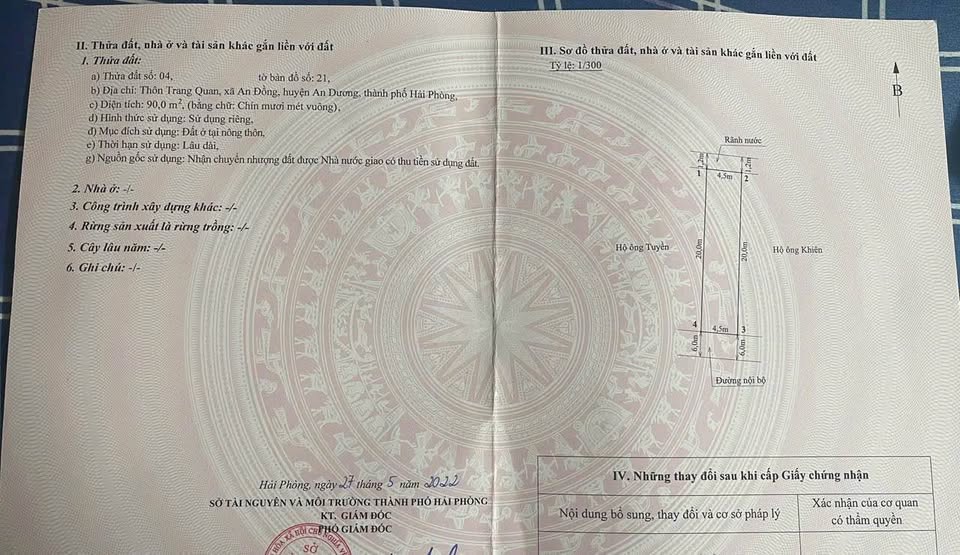 Siêu phẩm 90m2 An Dương, ô tô đỗ cửa, thông thoáng