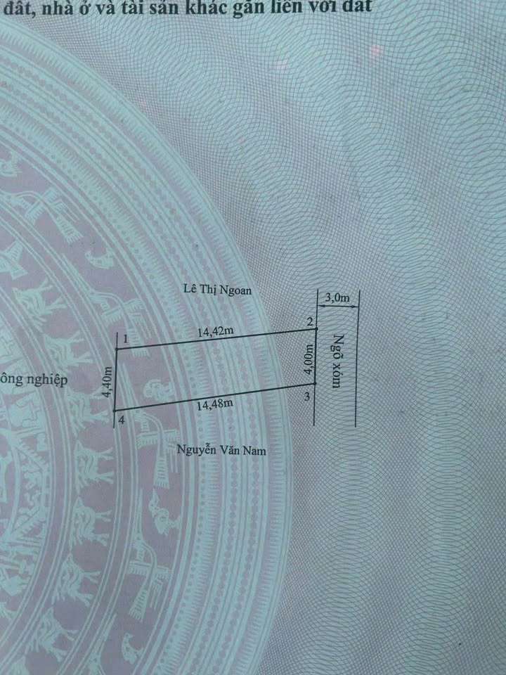 Bán lô đất đẹp tại Minh Tân, Kiến Thụy, Hải Phòng, diện tích 60.2m2, nằm trên trục đường thông rộng, kinh doanh được