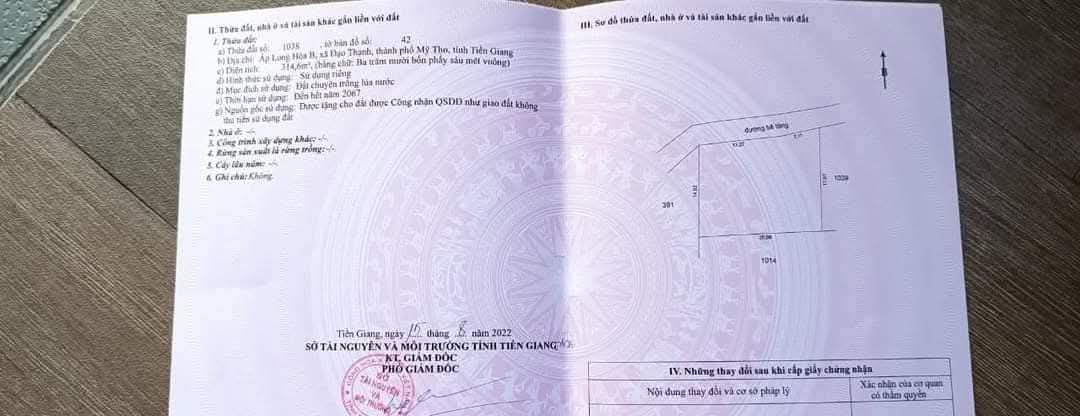 Siêu phẩm đất nền Long Hòa, Mỹ Tho, Tiền Giang sẵn sàng chờ chủ mới