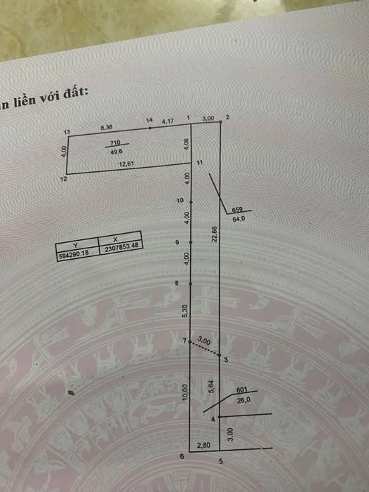 Đất Thư Dương - Thư Phú, 49,6m² mặt tiền 4m, giá nhỉnh 2 tỷ, đầu tư sinh lời