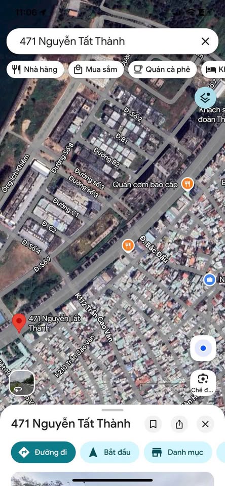 Cho thuê nhà mặt tiền Nguyễn Tất Thành, Hải Châu