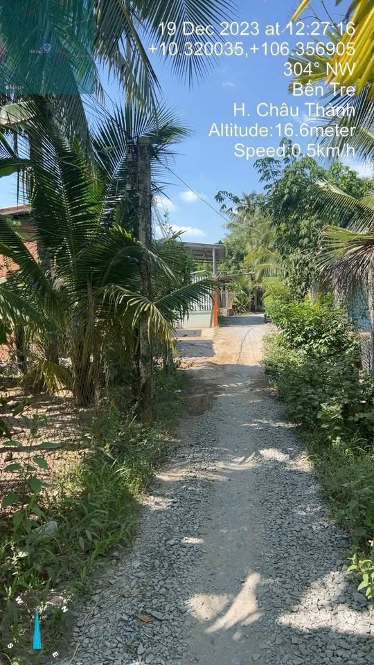 Bán đất vườn vuông vức 210m² tại Châu Thành, Bến Tre, giá tốt