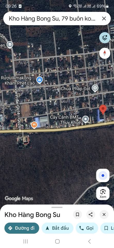 Bán đất Ea Tu, 2 sổ riêng, hướng Đông, chỉ 2.6 tỷ