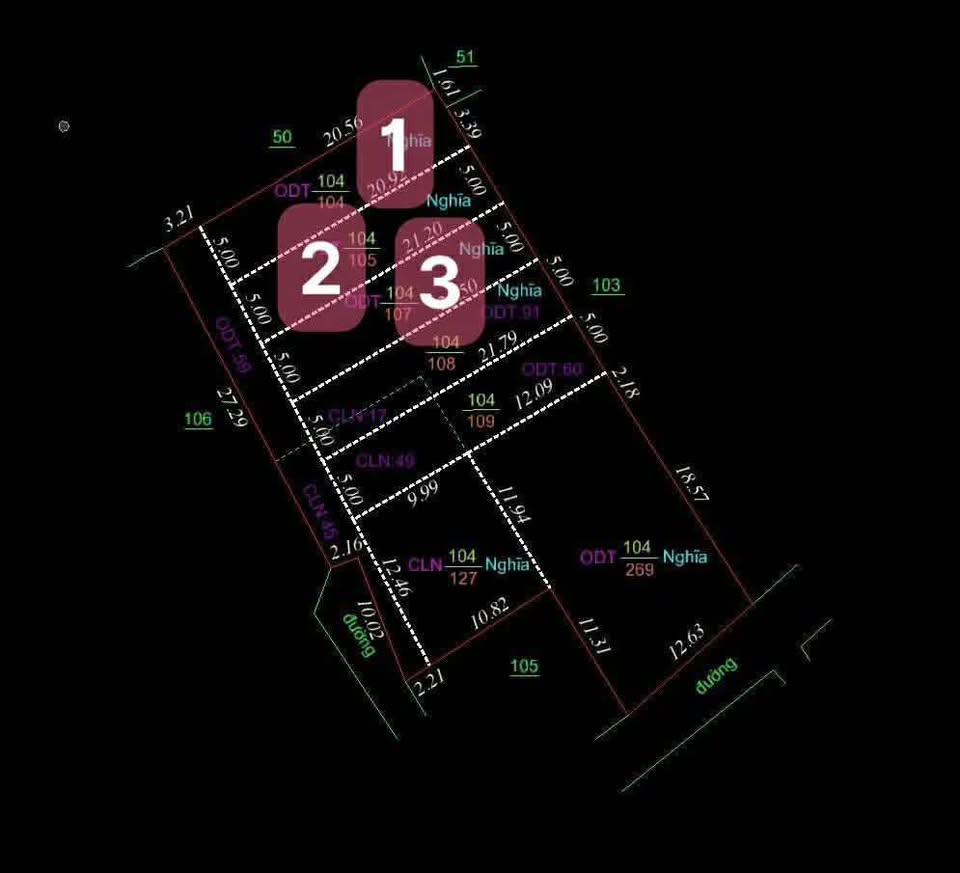 Chính chủ gửi bán 2 lô đất liền kề siêu đẹp tại Huyện Kim Bảng, Tỉnh Hà Nam, mỗi lô rộng 100m2 với mặt tiền 5m