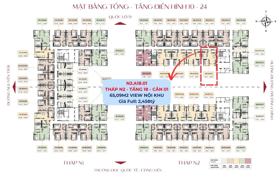 Tọa lạc tại thị xã Phú Mỹ, tỉnh Bà Rịa - Vũng Tàu, một căn Maison 65m2