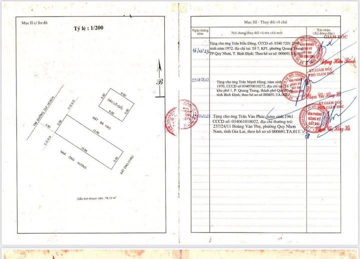 Bán nhà mặt tiền đường Lê Văn Hưng, gần Hoàng Văn Thụ, diện tích 78m2, giá chỉ 4.15 tỷ