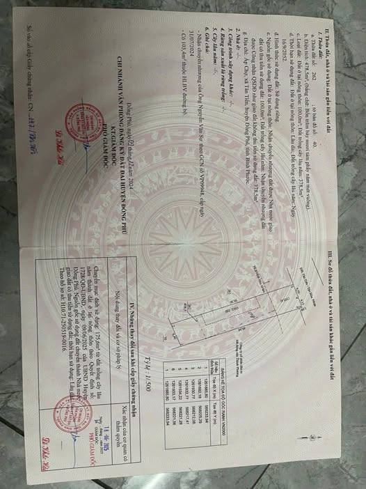 Bán gấp đất vàng gần khu công nghiệp Thành Phương, Bình Phước - Giá chỉ 3.1 tỷ