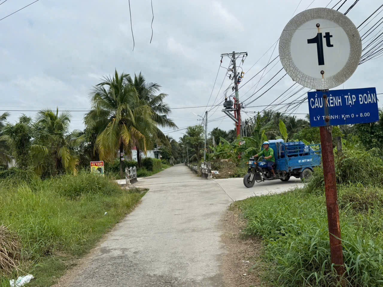 Đất nền Phú Tân, Bến Tre, đường 4m, diện tích 130m2, giá 520 triệu/nền