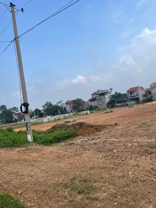 Bán đất đấu giá Hòa Phong, Lập Thạch - Mặt tiền 7m, 140m2, đường xe công